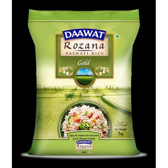 Daawat Rozana Gold Basmati Rice, 1KG