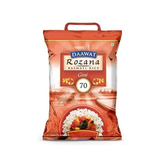 Daawat Rozana Gini 70 Rice, 5KG