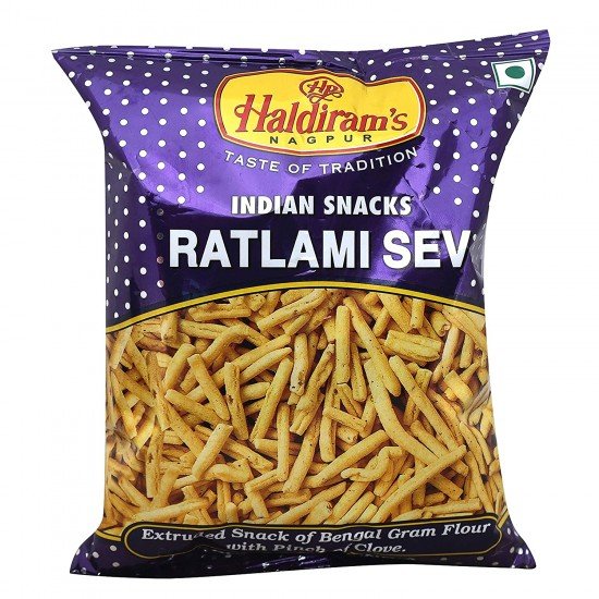 Haldiram's Namkeen  Ratlami Sev 400G