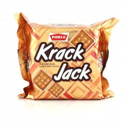 Parle Krack Jack Original Sweet & Salty Cracker Biscuit, 56.7G (Get 6.3G Extra)