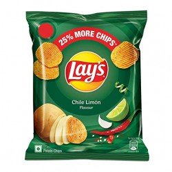  Lays Chilli Lemon Flavour Potato Chips 26.5g,10Rs