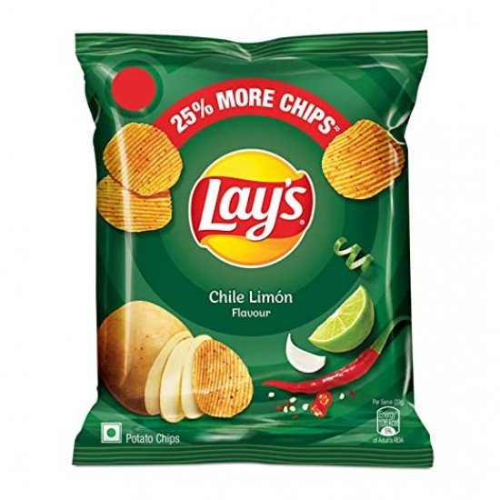  Lays Chilli Lemon Flavour Potato Chips 24g,10Rs