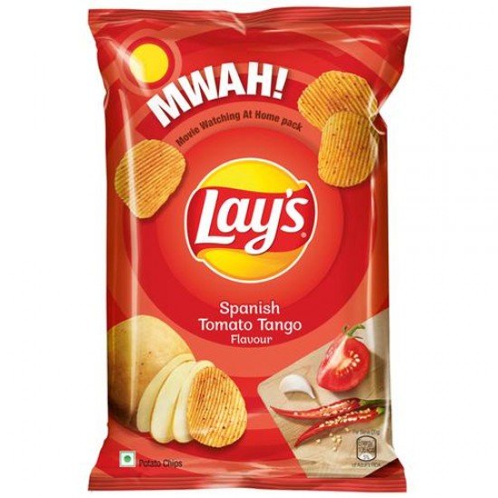 Lays Potato Chips - Spanish Tomato Tango Flavour 78G 