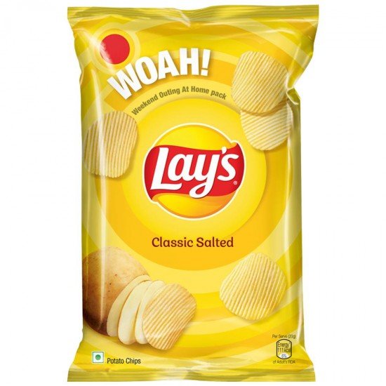 Lay's Classic Salted Potato Chips 78G