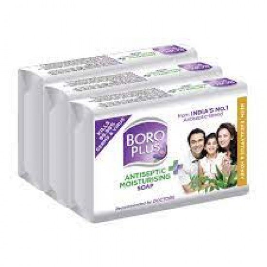 Boro Plus Antiseptic Moisturising Soap (6X125G) 750G