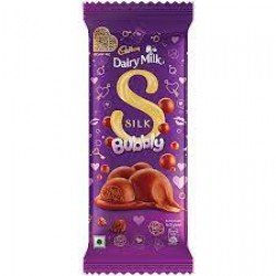 Cadbury Dairy Milk Silk Bubbly  120G