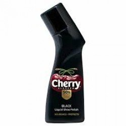 Cherry Blossom Black Liquid Shoe Polish 75ML