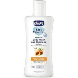 Chicco Gentle Body Wash And Shampoo No Tears 100ML Chicco Gentle Body Wash And Shampoo No Tears 100ML
