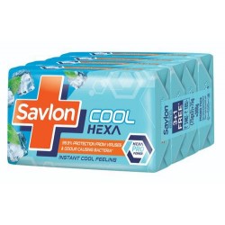 Savlon Cool Hexa Soap(75G*3+75G) 300G