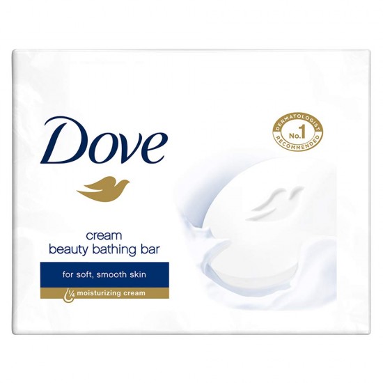 Dove Cream Beauty Bathing Bar + ¼ Moisturizing Cream 100G
