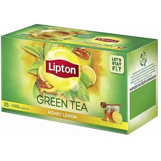 Lipton Honey Lemon Green Tea Bags (25U)