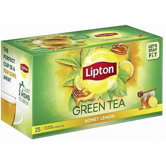Lipton Honey Lemon Green Tea Bags (25U)