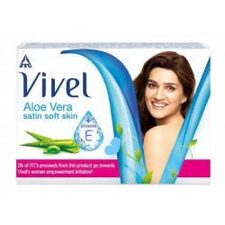 Vivel Soap Aloevera Satin Soft Skin (59G*4) 236G