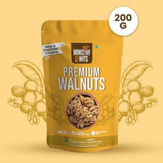 MINISTRY OF NUTS PREMIUM WALNUT 200G