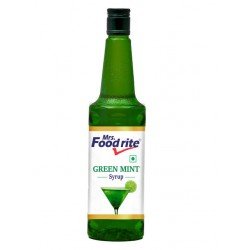 MR'S FOODRITE GREEN MINT SYRUP 750ML