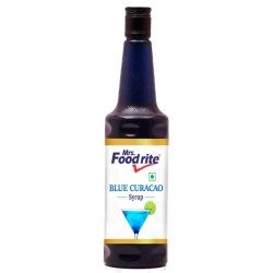 MR'S FOODRITE BLUE CURACAO SYRUP 750ML