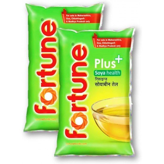 FORTUNE + REFIND SOYABEAN OIL 1 LITRE