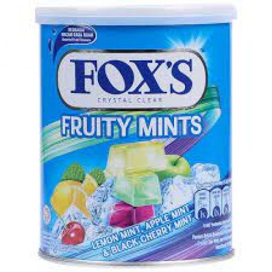 FOX'S FRUITI MINTS  - CRYSTAL CANDIES  