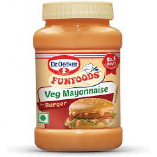 FUNFOODS VEG MAYONNAISE  FOR BURGER 250G
