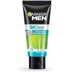 GARNIER  MEN OIL CLEAR DEEP CLEANING ICY FACE WASH 50G