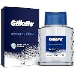 GILLETTE REFRESHING BREEZE  AFTER SHAVE SPLASH 50ML