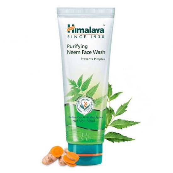 Himalaya Purifying Neem Face Wash, 50ML