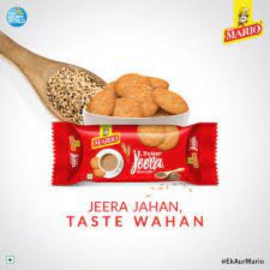 MARIO  BUTTER JEERA BISCUIT  75G