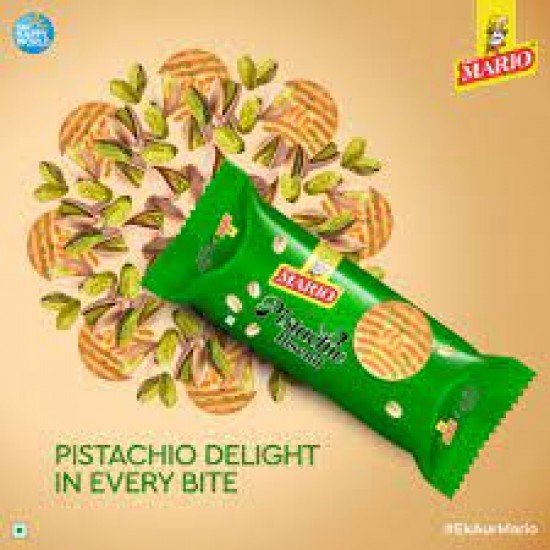 MARIO PISTACHIO BISCUIT  60G