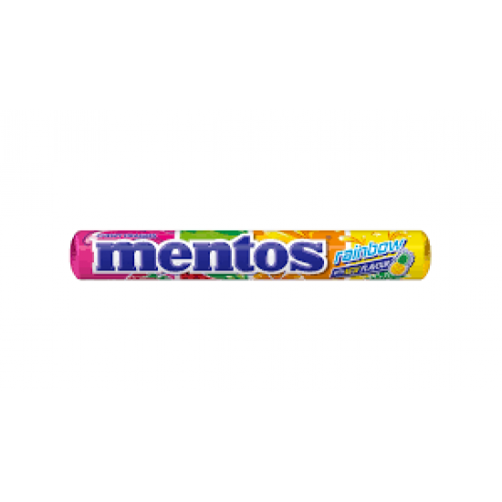 MENTOS WITH FRUIT CONTENT  RAINBOW28.6