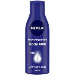 NIVEA NOURISHING BODY MILK LOTION 200ML