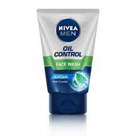 NIVEA OIL CONTROL FACEWASH AIR COOL MINT CRYSTEL 50G