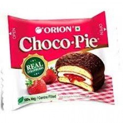 ORION CHOCO PIE  STRAWBERRY 25G