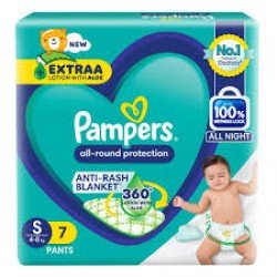 PAMPERS SMALL 7 PANTS PAMPERS SMALL 7 PANTS
