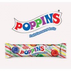 PARLE POPPINS FRUIT FLAVOURED ROLLS 25G
