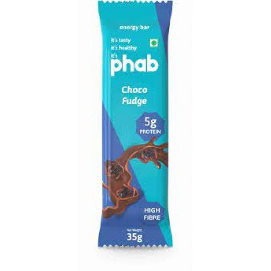 PHAB CHOCO FUDGE  ENERGY BAR 35G