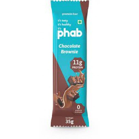 PHAB CHOCOLATE  BROWNIE PROTEIN BAR 35G 