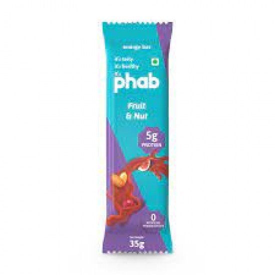 PHAB FRUIT&NUT ENERGY BAR 35G