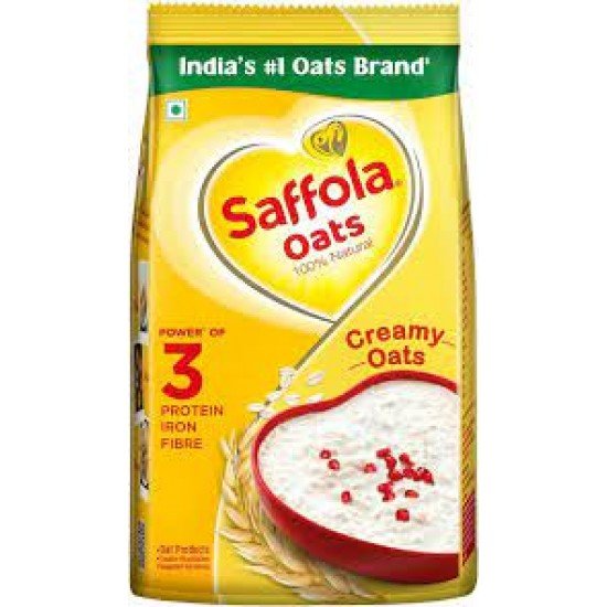 Saffola plain  Oats 100% Natural 500G