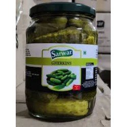 SARWAR  GHERKINS 680ML