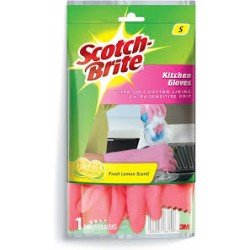 SCOTCH BRITE KITCHEN GLOVES SMALL 1N SCOTCH BRITE KITCHEN GLOVES SMALL 1N