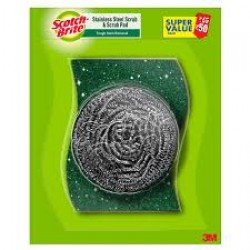 SCOTCH BRITE STELL SCRUBER 1N SCOTCH BRITE STELL SCRUBER 1N