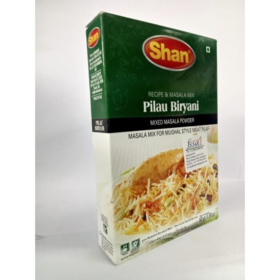 Shan Pilau Biryani Masala 50GM  Shan Pilau Biryani Masala 50GM