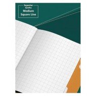 SQUARE LINE MATHS NOTEBOOK 