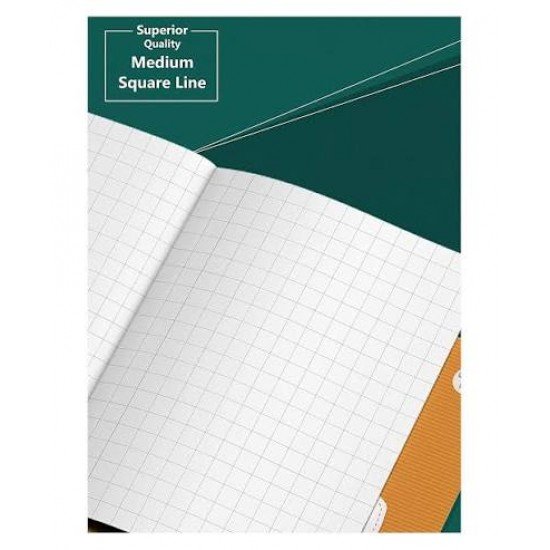 SQUARE LINE MATHS NOTEBOOK 