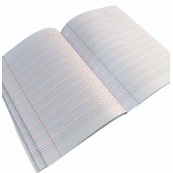 THREE LINE ENGLISH NOTEBOOK 