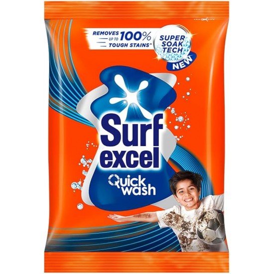 Surf Excel Quick Wash Detergent Powder 1KG