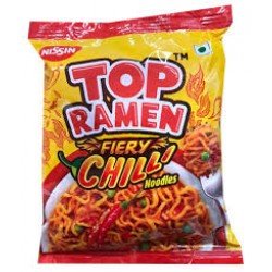 NISSAN TOP RAMEN FIERY CHILLI  NOODLES 50G
