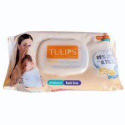 TULIPS  BABY WET WIPES 72N