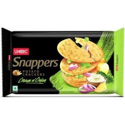 UNIBIC POTATO CRACKERS CREAM N ONION 280G