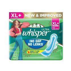 Whisper  Hygiene +Comfort XL15 Pads